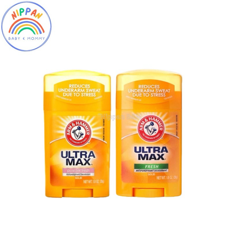Arm & Hammer โรลออนสติ๊ก ขนาด 28 g. โรลออนดับกลิ่นดับเหงื่อ กลิ่นหอมสดชื่นตลอดทั้งวัน อาร์มแอนด์แฮมเมอร์ ระงับกลิ่น