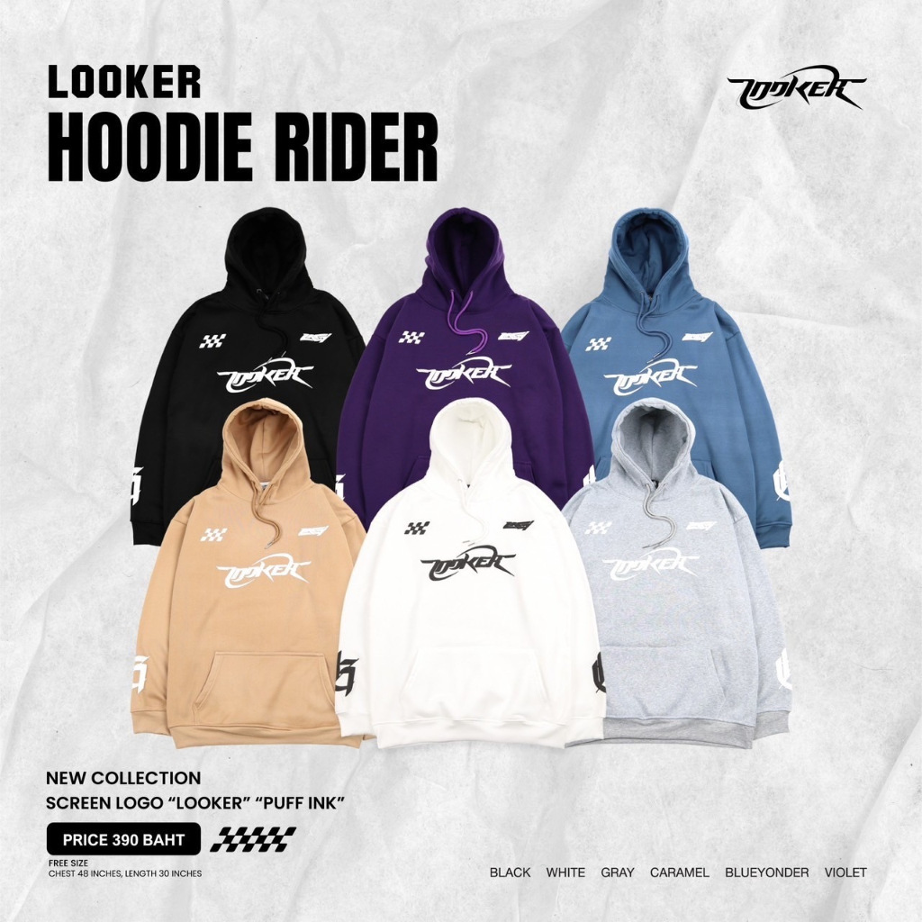 LOOKER - HOODIE RIDER (9%Clothing)