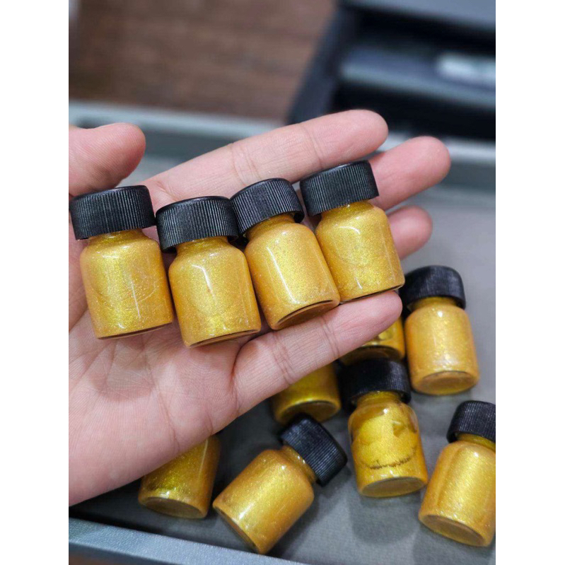 สีแต้มทอง ปกปิดรอยลอก รอยดำ ทาสร้อยคอ แหวน ข้อมือ เกรดพรีเมียม