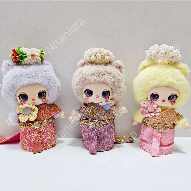 ชุดไทย Liila lucky cat แมว Liila Lucky Cat พร้อมส่ง