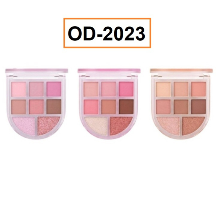 Odbo Romance Mood Eye Palette OD2023 6g.โอดีบีโอ โรแมนซ์ มู้ด อาย พาเลท อายแชโดว์ 8 เฉดสี