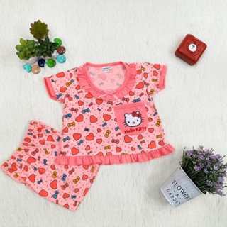 ชุดนอนเด็ก ผ้าคอตตอน เนื้อนิ่ม ใส่สบาย อายุ 1-10 ปี ล้างสต๊อ…