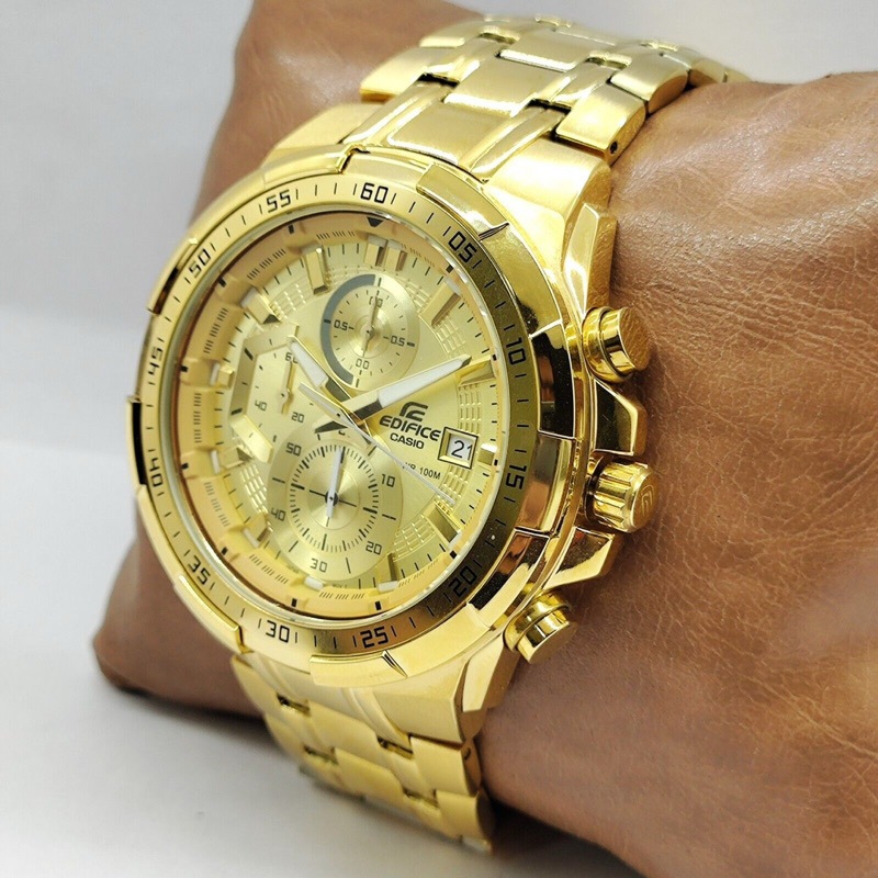 CASIO EDIFICE แท้ 💯% รุ่น EFR-539 Gold Edition พร้อมส่ง