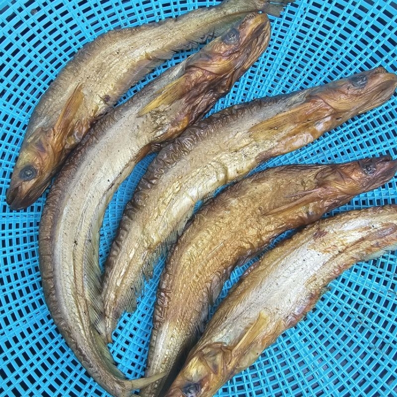 ปลาเนื้ออ่อน(ปลาแดง) ย่างรมควัน ริมเขื่อน ปลาแม่น้ำป่าสัก (20-25/กิโลกรัม) ใหม่ๆจากเตา - รูปที่ 2