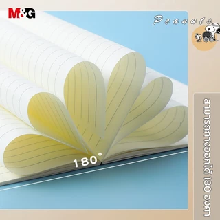 M&G APNBC018 สมุดโน๊ต สมุดปกอ่อนสันกาว เส้นกราฟ มีเส้น ขนาด A5/B5 40แผ่น 4 สไตล์