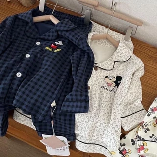 พร้อมส่ง ธ67-ธ68 3886 ชุดนอนมิกกี้