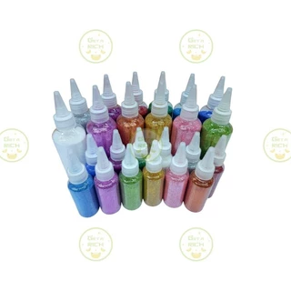 กากเพชร ผงกากเพชร 30กรัม/100กรัม กลิตเตอร์ กากเพชรชนิดละเอียด ตกแต่ง DIY ตกแต่งเล็บ