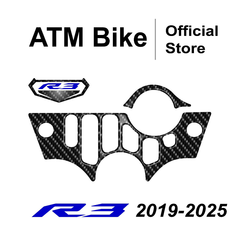 กันรอยแผงคอ+ป้าย สำหรับYAMAHA รุ่น R3 ปี 2019-2025 #ของแต่งr3 #กันรอยyamaha #กันรอยแผงคอr3 #กันรอยr3