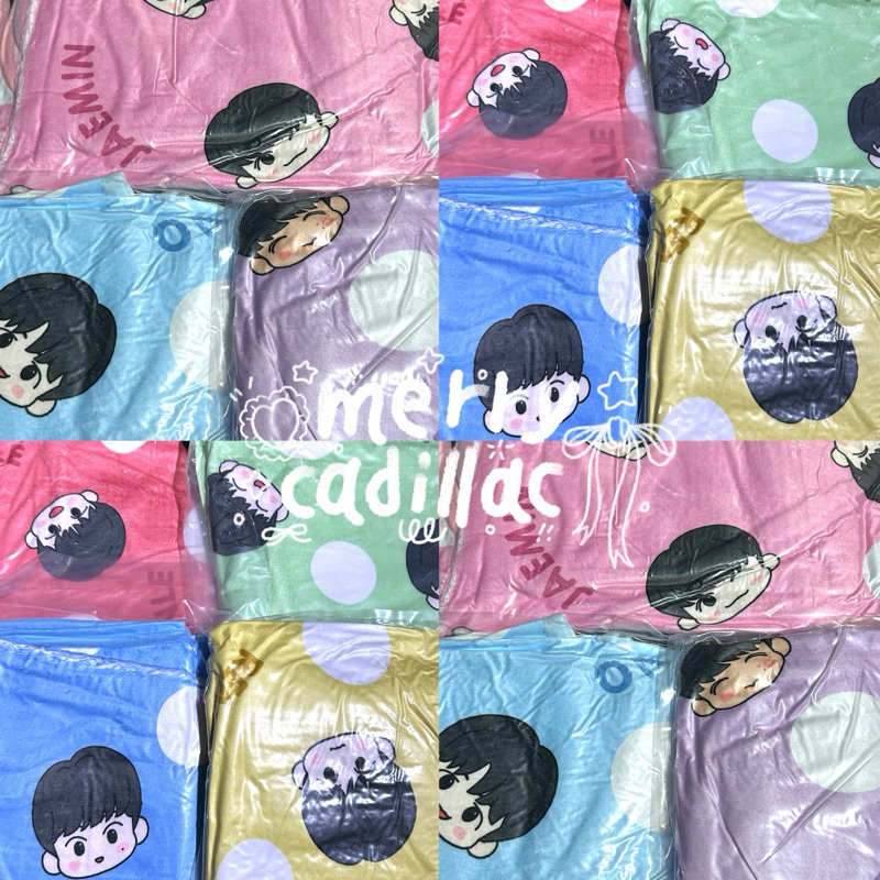 ส่วนลดโค้ดคุ้ม ❤️‍🔥 พร้อมส่ง ♡ ผ้าห่มฮู้ด hooded blanket - MoshiMoshi x NCT DREAM