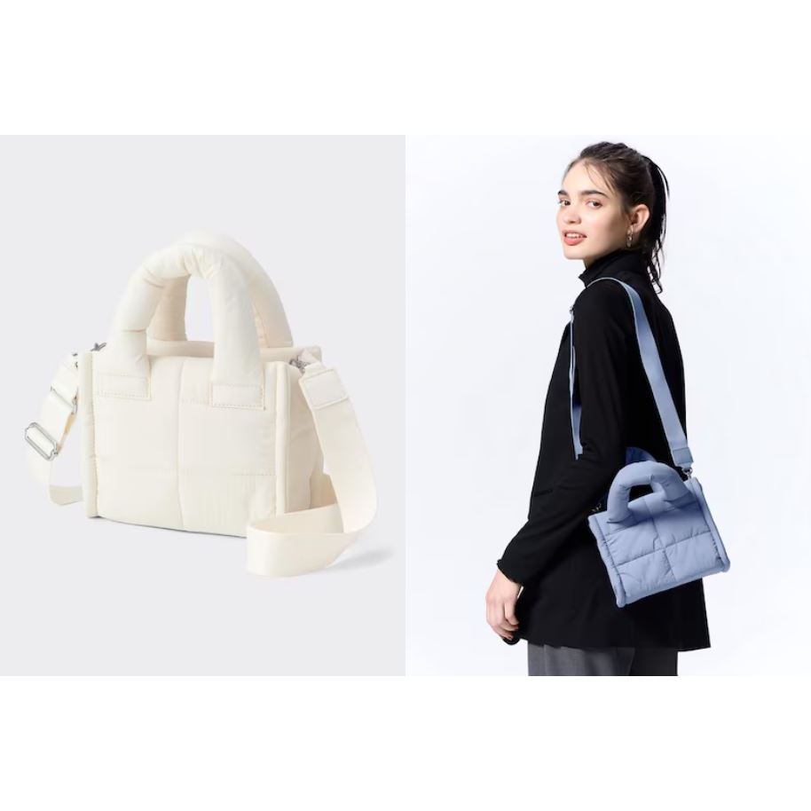 กระเป๋า GU Puff Mini Shoulder Bag กระเป๋าถือและสะพายไหล่