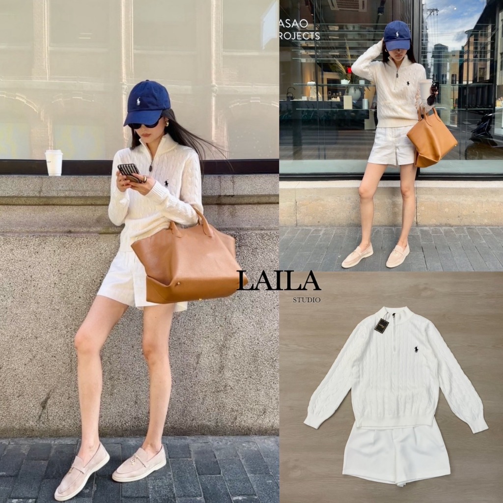 Laila(ไลลา) ET เสื้อ+กางเกง งานเสื้อแขนยาวทรงคอปกผ้าไหมทอนุ่มนุ่มฟูฟู.2