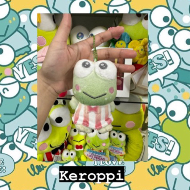 ตุ๊กตากบเคโระปี้ keroppi sanrio พร้อมส่ง