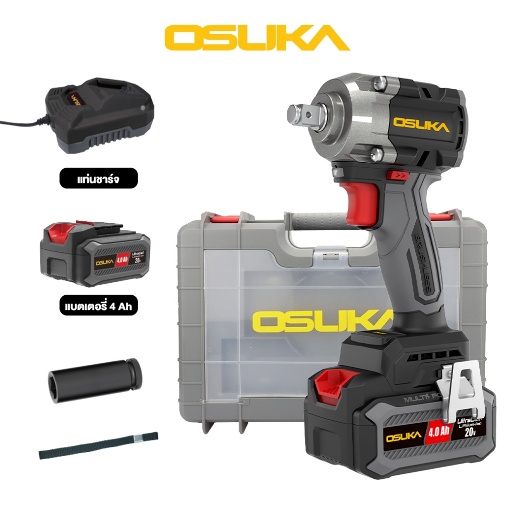 บล็อกไฟฟ้าไร้สายไร้แปรงถ่าน OSID830-M1 OSUKA
