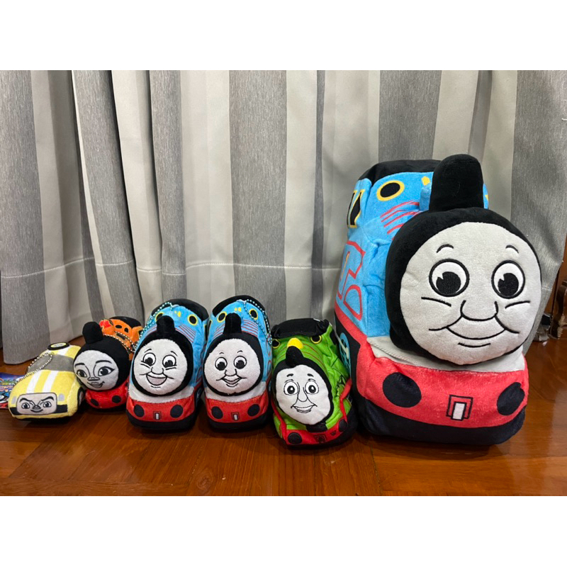 รถไฟโทมัส หมอน พวงกุญแจ ตุ๊กตา Thomas and friends cushion งานลิขสิทธิ์ แท้ ญี่ปุ่น 10/10/25