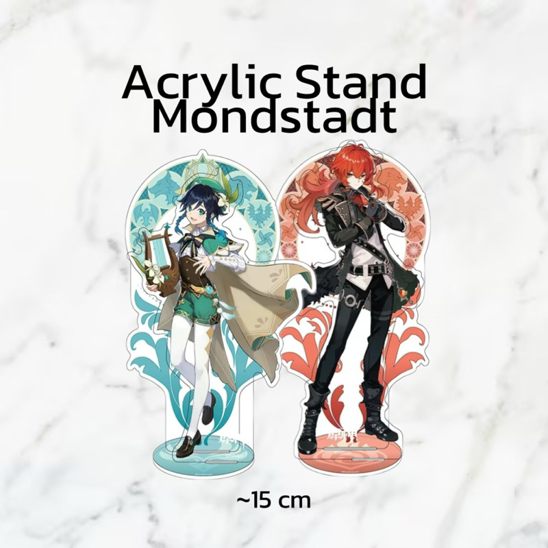(PRE-ORDER ของแท้ 💯) สแตนเกนชิน Mondstadt Genshin Impact Acrylic Stand