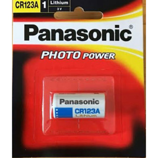 ถ่าน panasonic CR2 / CR123 Lithium