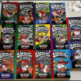 The Captain Underpants Full Color Collection 1-14 Book Set D…