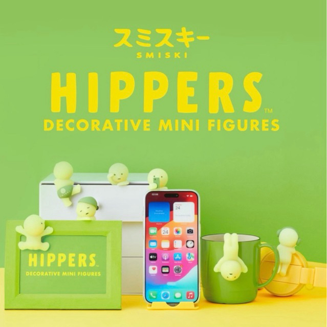 SMISKI Hipper ตัวเกาะโทรศัพท์ เกาะจอคอม เกาะแก้ว แบบสุ่ม สินค้านำเข้าจากญี่ปุ่น