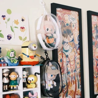【พร้อมส่งจากไทย】23cm Baby three V3 พร้อมส่งจากไทย labu ถุงใส่ลาบูบูั ถุงใหญ่ ขอบซิลอย่างหนา ลาบูบู้ กันฝุ่น กันเลอะ
