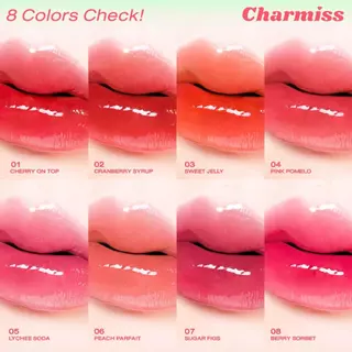 [ลิปทินท์ Juicy Glowy Tint] ลิปปากเด้งเนื้อเจลโล่ ทินท์นุ่มฉ่ำวาว บางเบา สีชัดตลอดวัน
