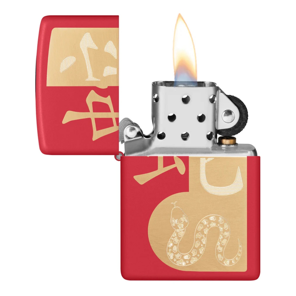 ซิปโป้ รุ่น 46300 Year of the Snake 2025 ของแท้ รับประกันตลอดชีวิต นำเข้าและจำหน่ายโดยตัวแทนจำหน่าย - รูปที่ 2