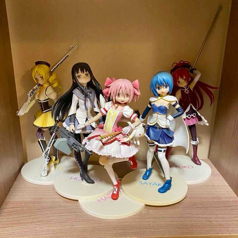 (Sale❗️2,300฿) banpresto ichiban kuji puella magi madoka magica (set 5ตัว/อ่านรายละเอียดก่อนสั่ง)