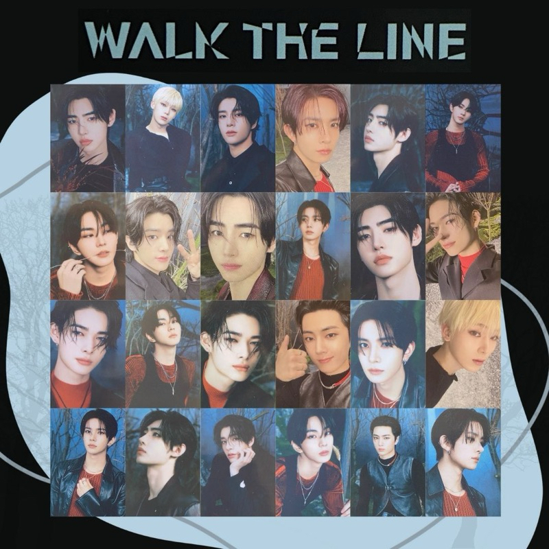 🤍 ENHYPEN TRADING CARD WORLD TOUR 'WALK THE LINE'