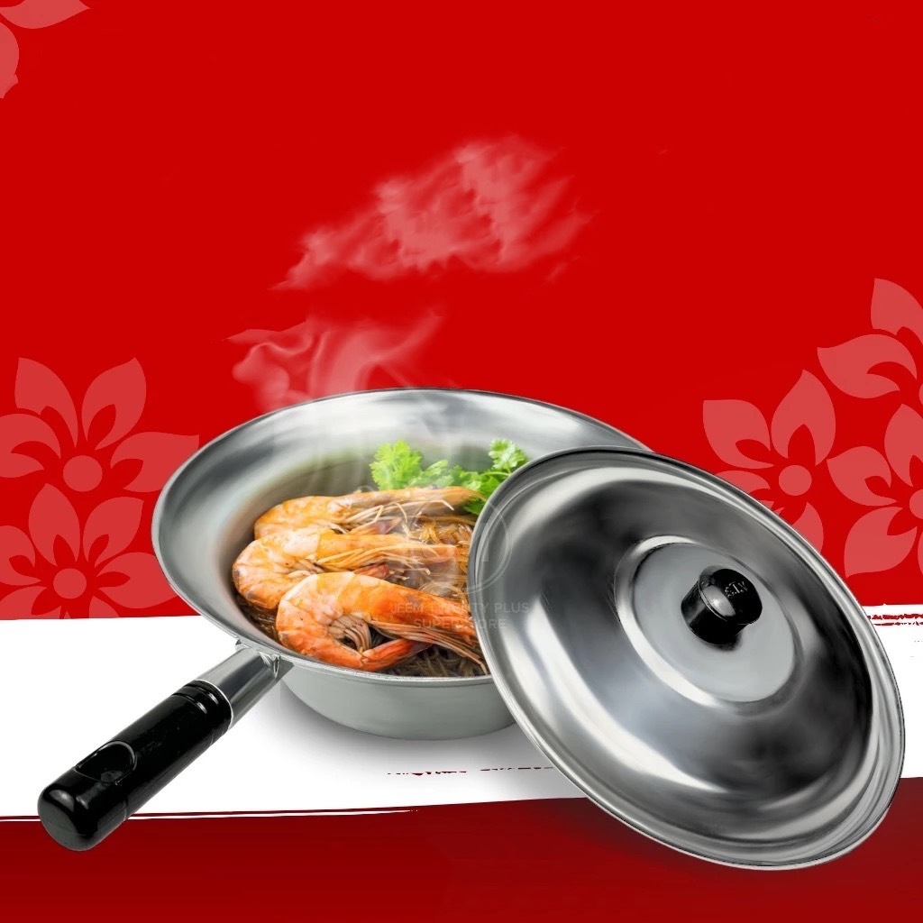 A-10-1-2 หม้ออบวุ้นเส้น หม้ออบอลูมินิเนียม ด้ามจับขนาดถนัดมือ สมารถตั้งบนเตาเเก๊สได้ มี3 ขนาดให้เลือก