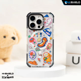 HI-SHIELD เคสใสกันกระแทก iPhone รุ่น SSKTMMEE1 [เคส iPhone17,iPhone16,iPhone15,iPhone14,iPhone13,iPhone12]