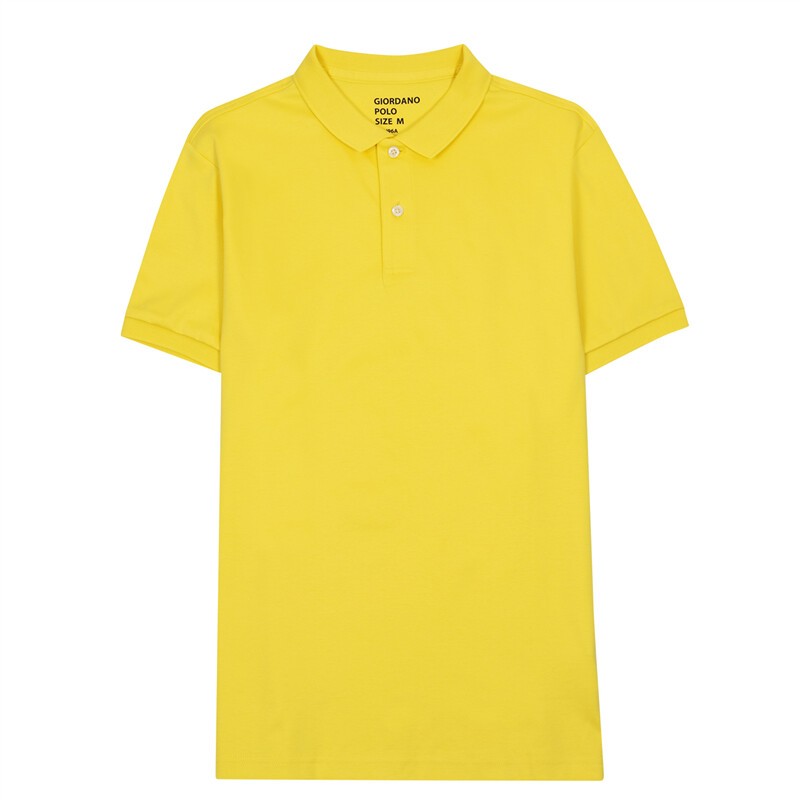 GIORDANO เสี้อโปโลผู้ชาย - Men’s Luxury Touch Polo 01010236