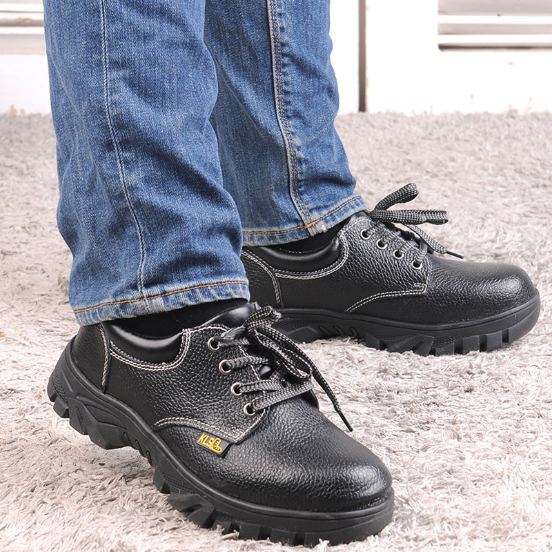 Safety Shoes 36-46 รองเท้าเซฟตี้ รองเท้าหัวเหล็ก รองเท้าเดินป่า ใส่ได้ทั้งชายและหญิง