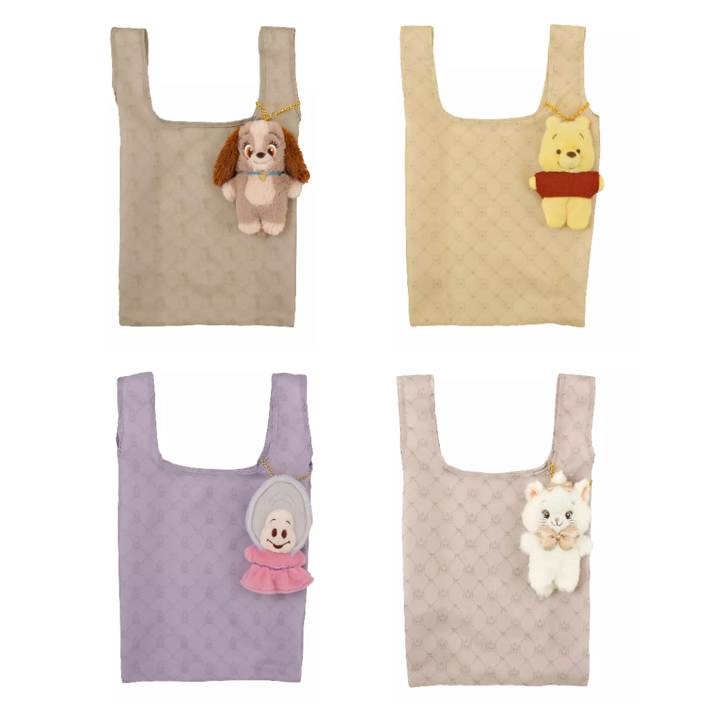 [Direct from Japan] Disney Plush Keychain Shopping Bag PLUSH GOODS Japan NEW