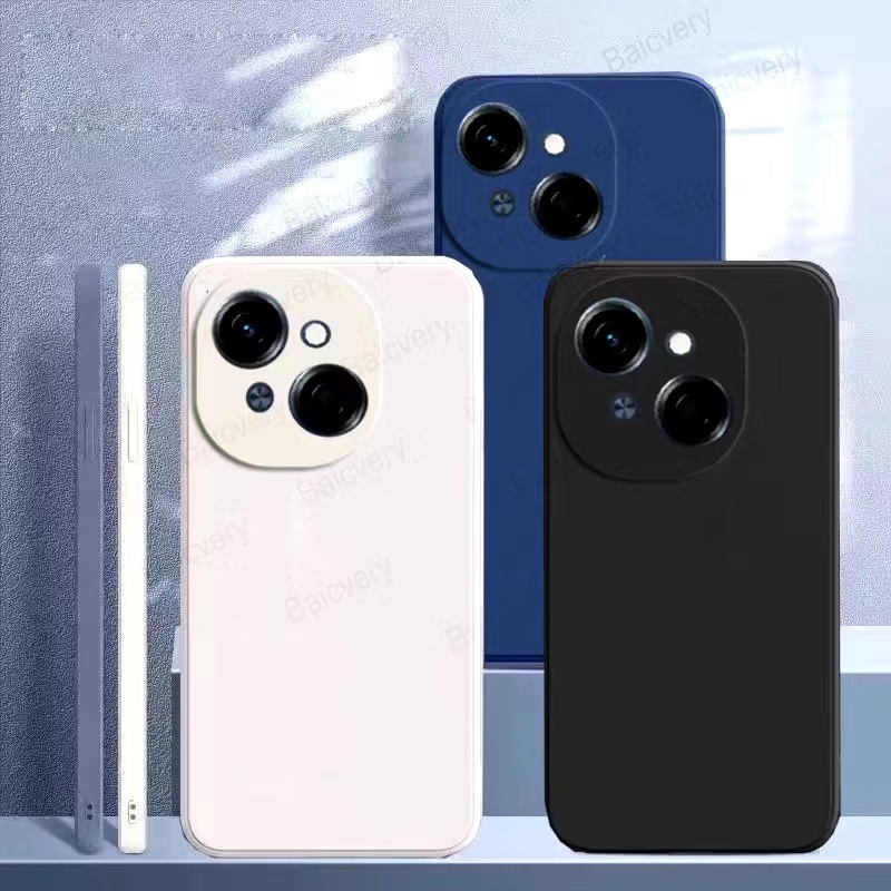 Tecno Spark Go 1S/Tecno Pop 9(พร้อมส่งในไทย)เคสTPUนิ่มสีพาสเทลแบบคลุมกล้องTecno POP 9/Tecno Spark Go 1ตรงรุ่น