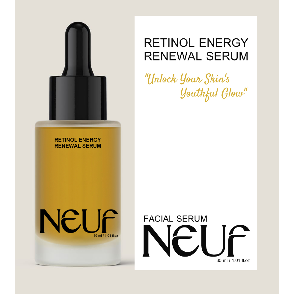เซรั่ม เรตินอล เอ็นเนอร์จี รีนิวอล [ ของแท้100% ] ปริมาณ 30ml. สกินแคร์ ผิว รูขุมขน คอลลาเจน