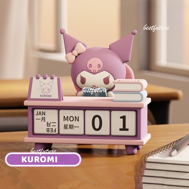 SANRIO ปฏิทินแฮนด์เมด ขนาดเล็ก ลายการ์ตูน Kuromi Pochacco DIY สําหรับตกแต่งตุ๊กตา