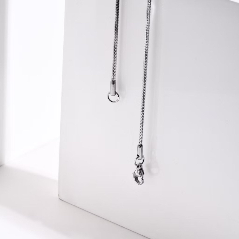 สร้อยสแตนเลสแท้ ลายกระดูกงูกลม ลายโซ่ - รูปที่ 5