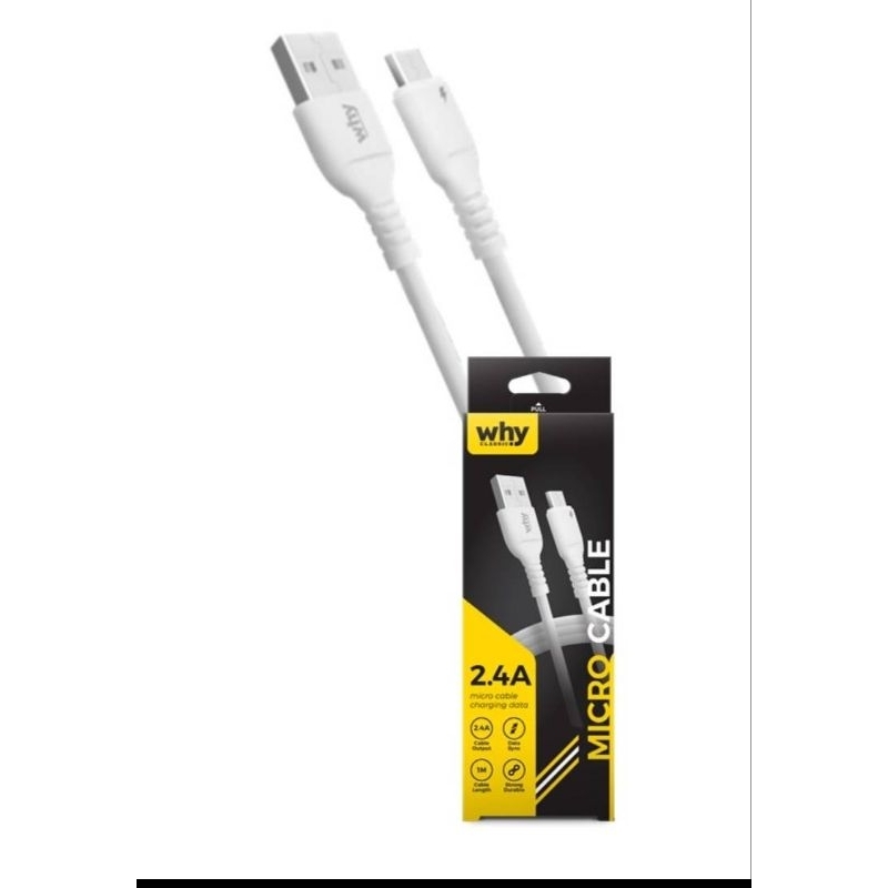 สายชาร์จ micro usb ยี่ห้อ Why