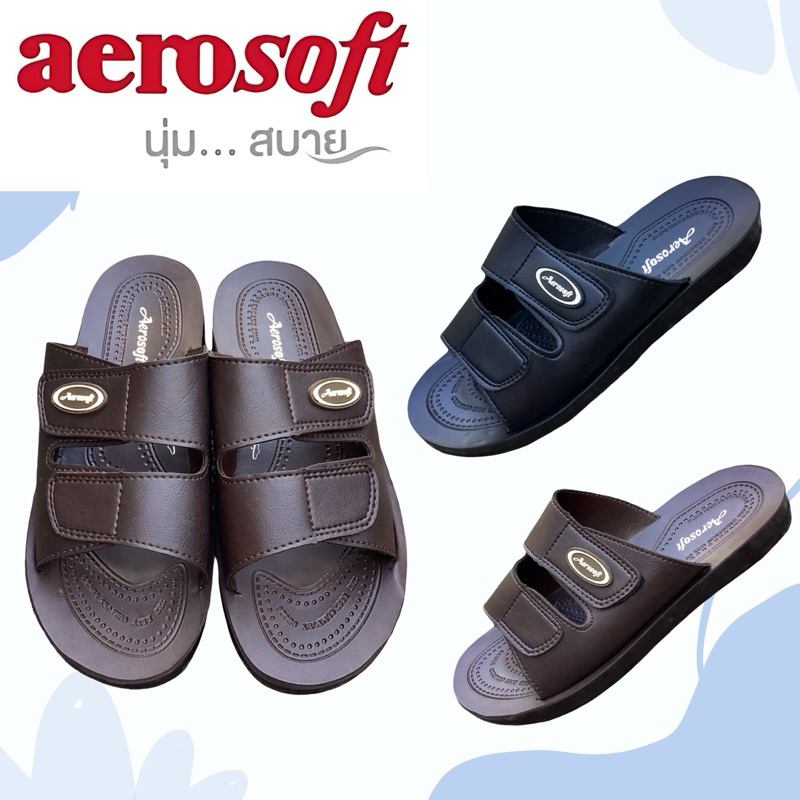 รองเท้าแอโร่ซอฟ รุ่นMA4141 รองเท้าสวมสามารถปรับขนาดได้ ไซส์39-44