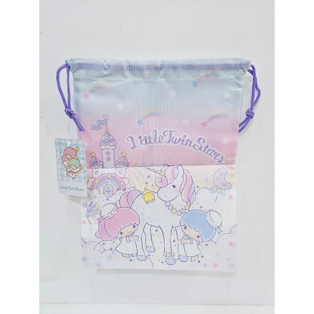 กระเป๋าผ้าเชือกรูด บอนบอนริบบอน Bonbonribbon / ทวินสตาร์ Twin Stars / ชินจัง Shinchan