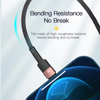 Essager USB To L ชาร์จเร็ว 2.4A สายชาร์จความไวสูงสามารถใช้งานร่วมกับอุปกรณ์ประเภทต่างๆ