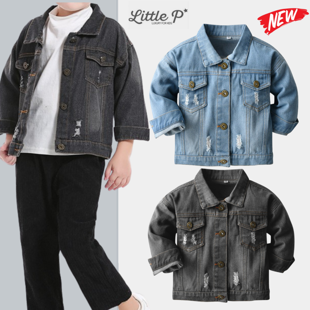 ส่งฟรี ใหม่ ! เสื้อแจ็คเก็ตเด็ก เสื้อยีนส์เด็ก เสื้อแขนยาวเด็ก