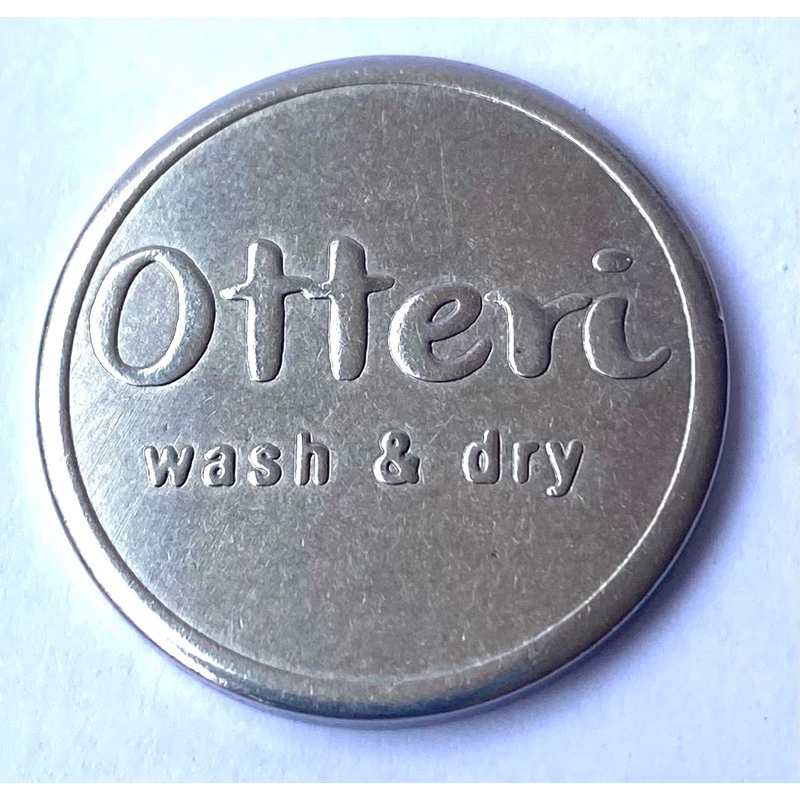 Token Coin Otteri wash & dry เหรียญ โทเค็น โอเตอริ วอชแอนด์ดราย ร้านซักผ้าสาธารณะ