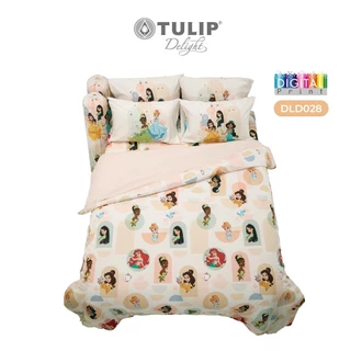 TULIP Delight เจ้าหญิง Princess พิมพ์ดิจิตอล DLD028 ลิขสิทธิ์แท้ดิสนีย์ Disney ชุดผ้าปูที่นอน ผ้าห่ม ผ้านวม