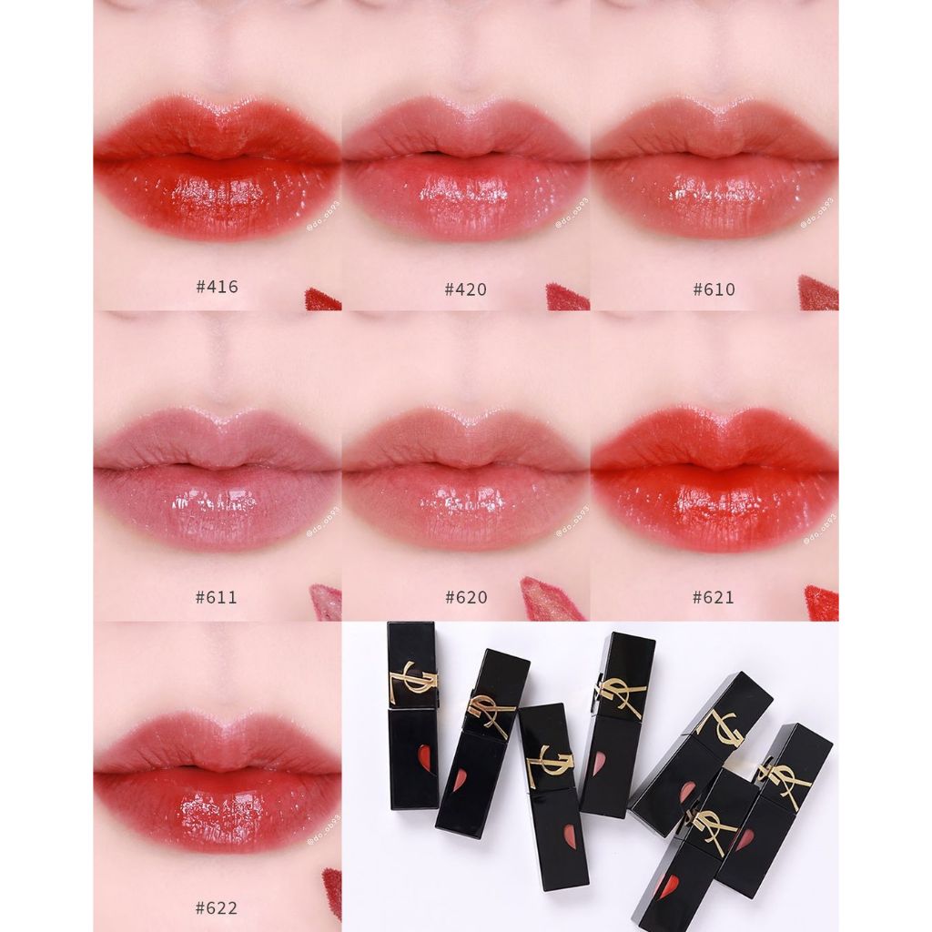 {เก็บโค้ดหน้าร้าน} [พร้อมส่ง] YSL The Inks Vinyl Cream / The Inks Blur Lip Stain 2024 5.5 ml - รูปที่ 4