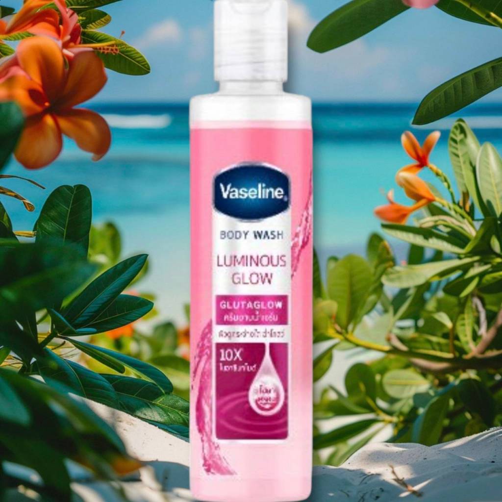 ครีมอาบน้ำวาสลีนลูมินัสโกลว์ 190 มล. Vaseline Luminous Glow Glutaglow