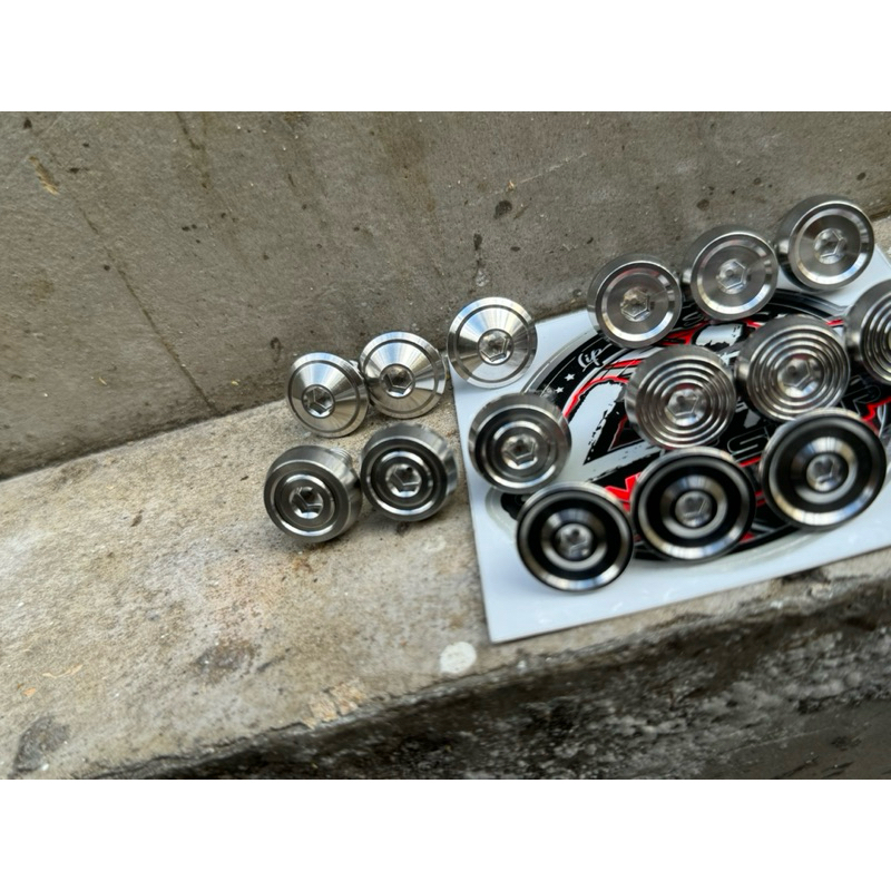 ชุดน๊อตยึดบังแตรWave 1 ชุด 3 ตัว - รูปที่ 2