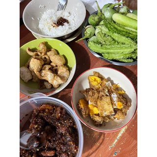 น้ำพริกเผาป่าอุทัยธานี(ไม่ใส่กากหมู) 500 กรัม (ถุงซีลสูญญากาศ)