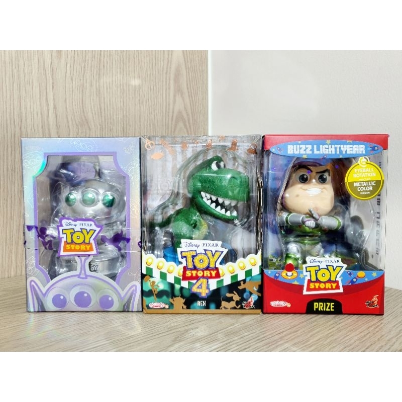 Hottoys Cosbaby : Buzz Lightyear : Green Man : Rex (Toy Story)