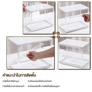 Me กล่องฟิกเกอร์ ตู้โมเดล ชั้นโชว์โมเดล ตู้โชว์โมเดล ที่ตั้งโชว์ ตู้ใส่ฟิกเกอร์ ตู้โชว์ตุ๊กตา กันฝุ่น กล่องอะคริลิคใส