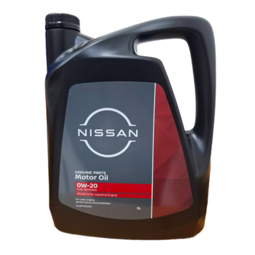 น้ำมันเครื่อง FULLY SYNTHETIC (0W20) (เครื่องยนต์ เบนซิน) ขนาด 3 ลิตร สำหรับรถ NISSAN ALMERA ,MARCH,